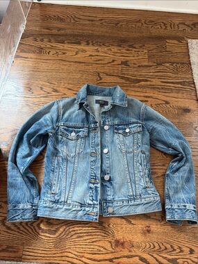 J. Crew Light Blue Washed Denim Jacket - Women's